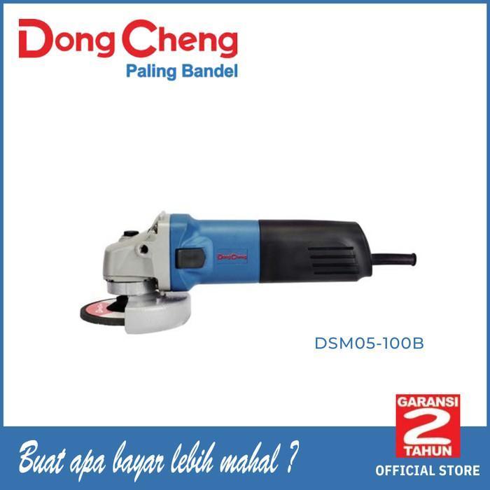 Mesin Gerinda Tangan Angle Grinder 4", 850WATT DongCheng DSM05-100B gjt