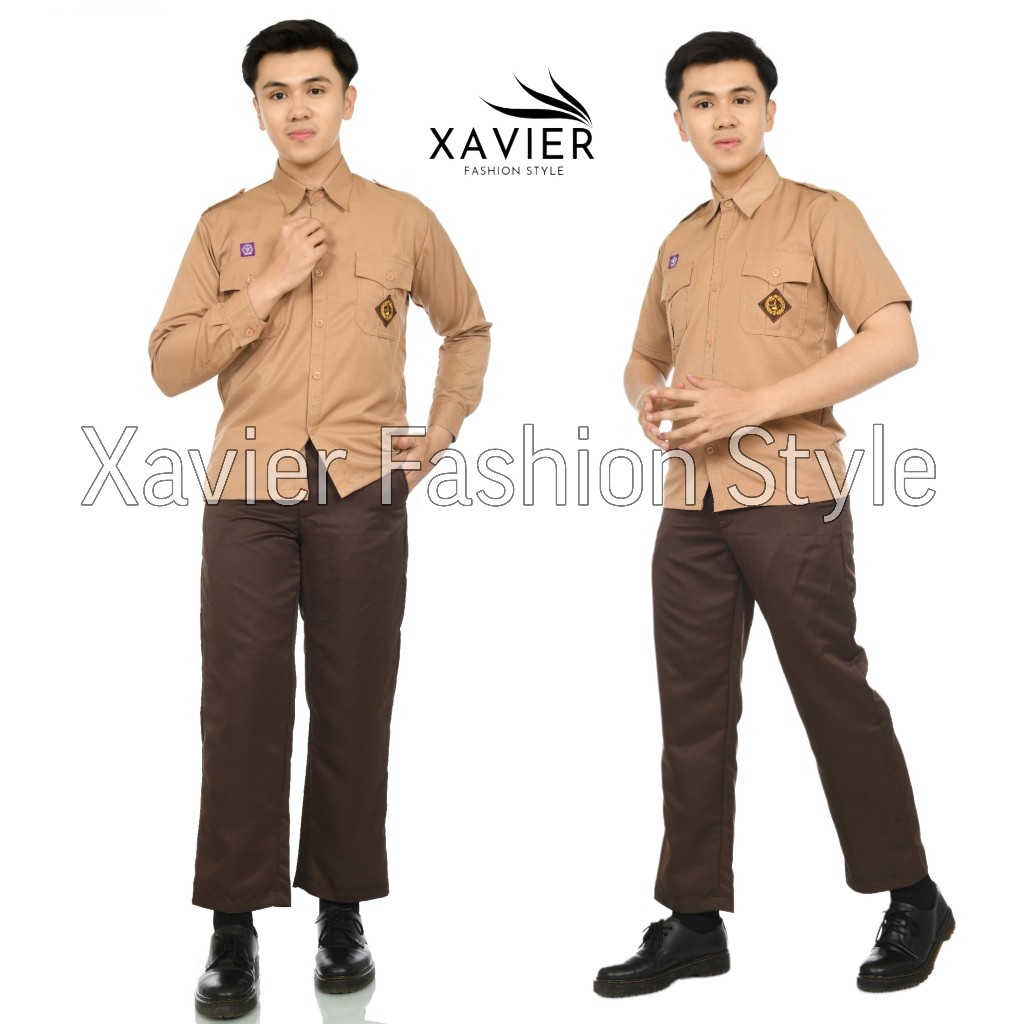 Baju Seragam Pramuka Pembina Pemda & Guru – Lengan Pendek dan Panjang - Model Terbaru