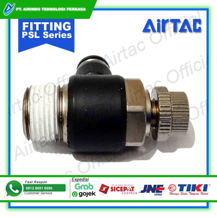 Fitting Airtac PSL801AD (Hitam)