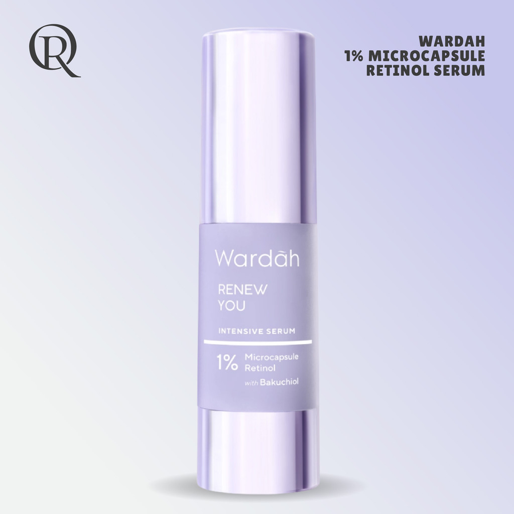 Wardah Renew You Retinol Serum 1% | Serum Wajah Retinol Anti Aging & Perawatan Kulit