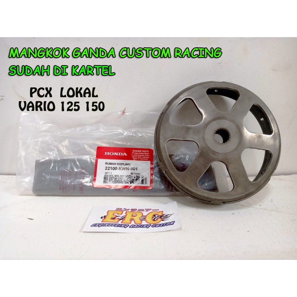 (Juy-kay) MANGKOK KAMPAS GANDA CUSTOM KARTEL PCX LOKAL VARIO 125 150 ORIGINAL CUSTOM BONUS RING PULL