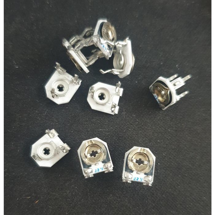 Komponen Trimpot Variable Resistor 220Ohm 220 Ohm 221 J2 Hokuriku HDK Japan