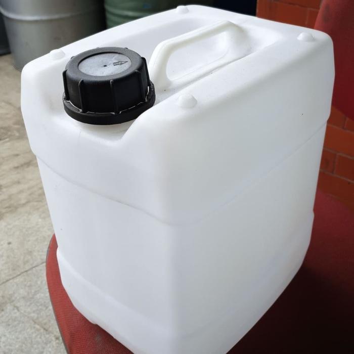 Jerigen plastik Baru jrigen / Drigen / dirigen / 10 L Liter biru putih - Putih