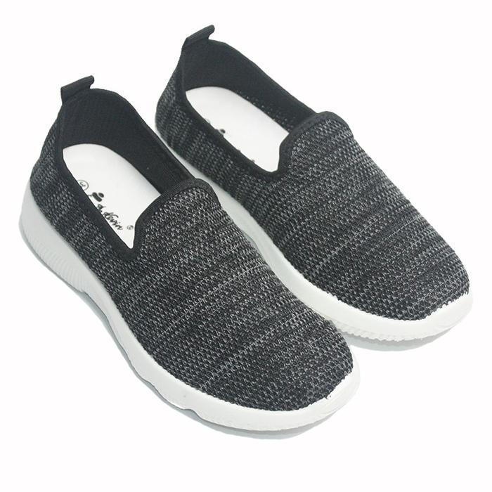 (Maison Femme) [LIMITED STOCK] Dr. Kevin Sepatu Sport Wanita Women Sneakers 589-039 - Hitam, 41