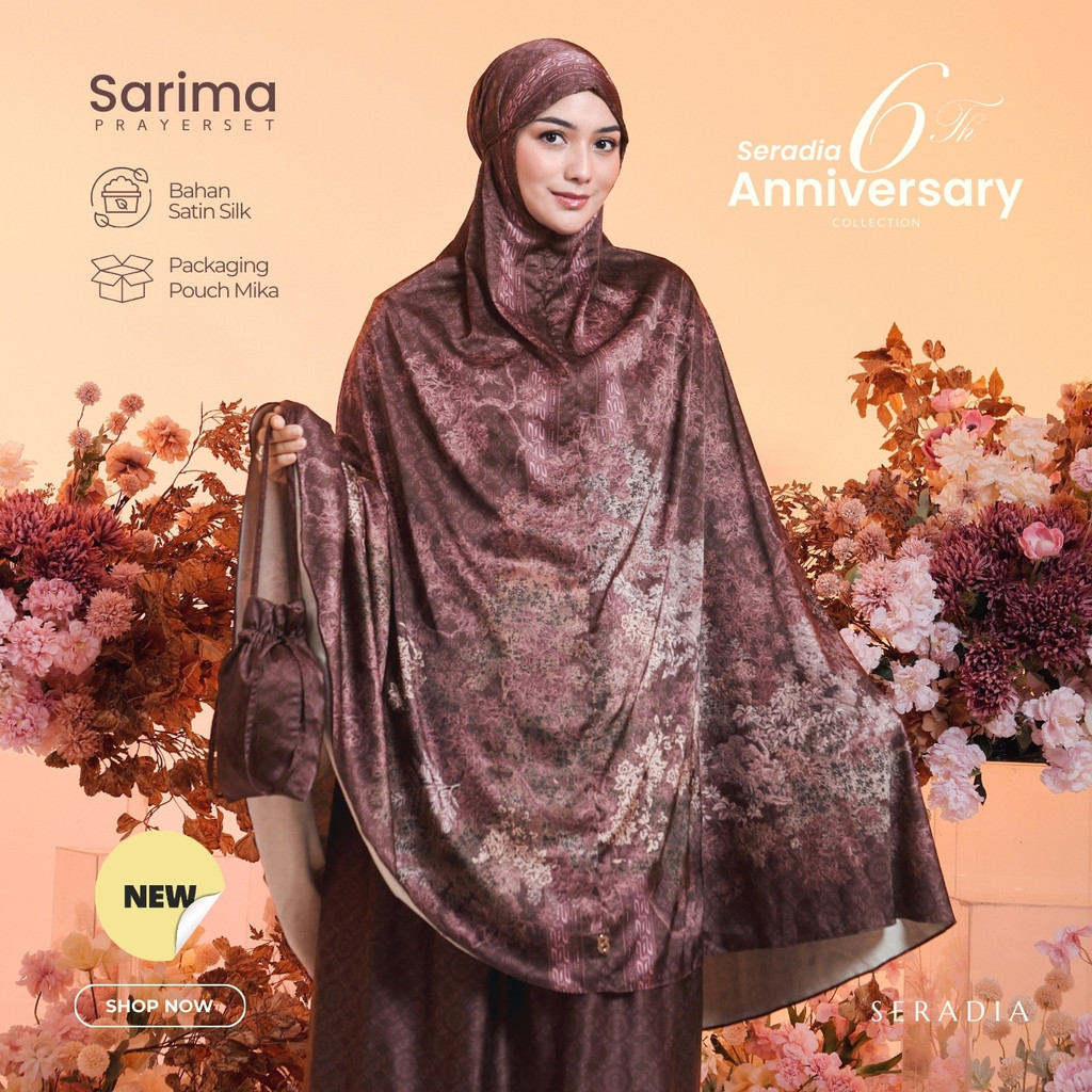Seradia - Mukena Motif Sarima 2in1