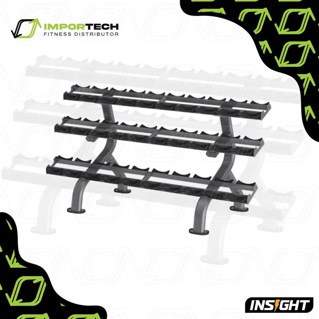 Insight Fitness DR027 Dumbbell Rack 15 Pairs