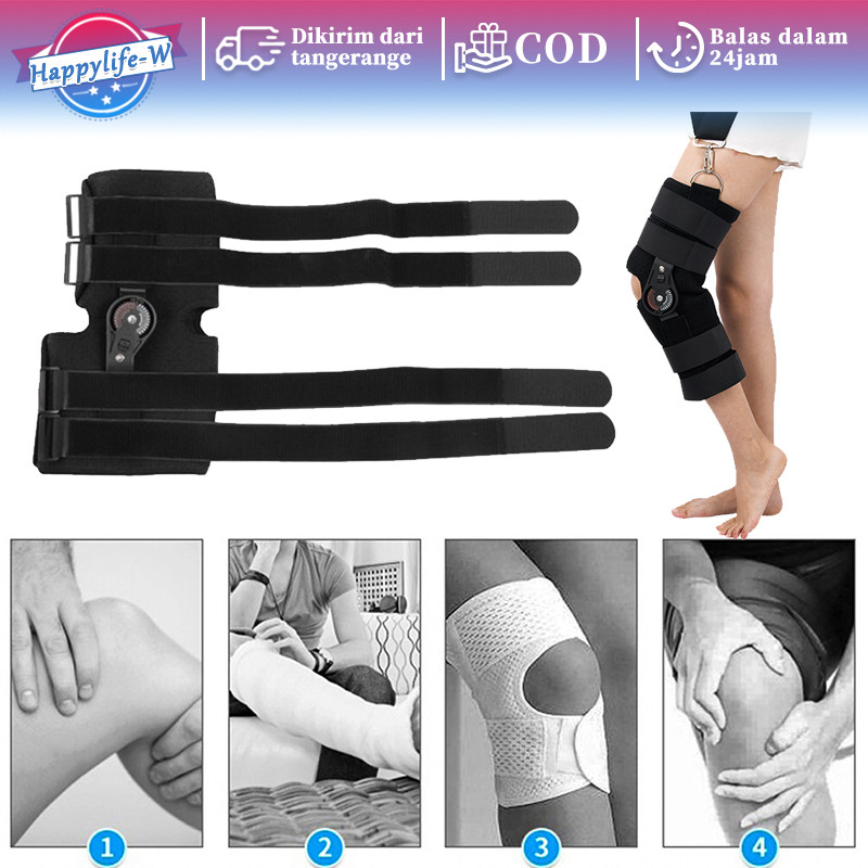 Peyangga Terapi Lutut OA Brace Knee Brac Knee Brace Alat Penopang Soft Osteoarthritis Brace With Rom