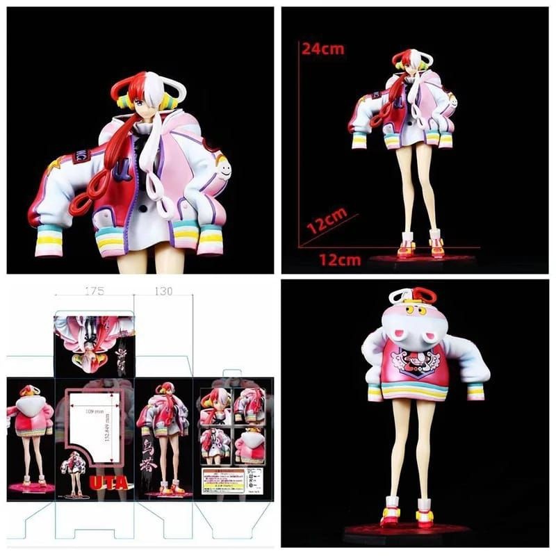 one piece red grandline men uta action figure