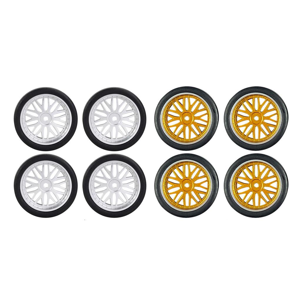 4Pcs RC Car Drift Wheel and Tire Set 32mm ameter for 1/18 Scale Drift Vehicle