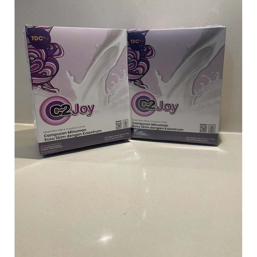 C2Joy Susu Skim Dengan Kolostrum Asli Dari New Zealand