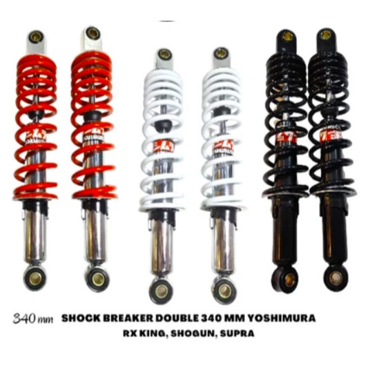 Shockbreker YOSHIMURA  Bebek Honda Yamaha Top up 280-340mm Original - HY88