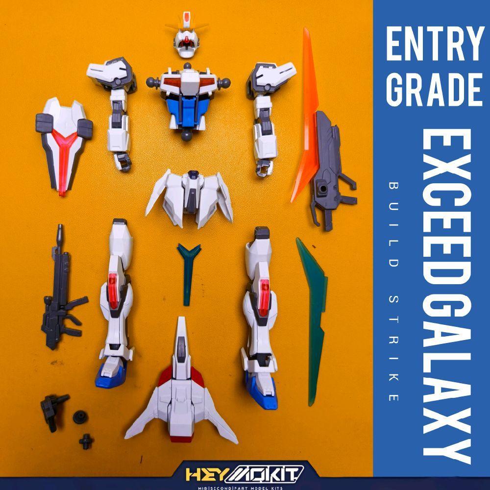 ENTRY GRADE 1/144 BUILD STRIKE EXCEED GALAXY NON BANDAI PART HEAD VFIN FACE SHOULDER ARM ARMS HAND T