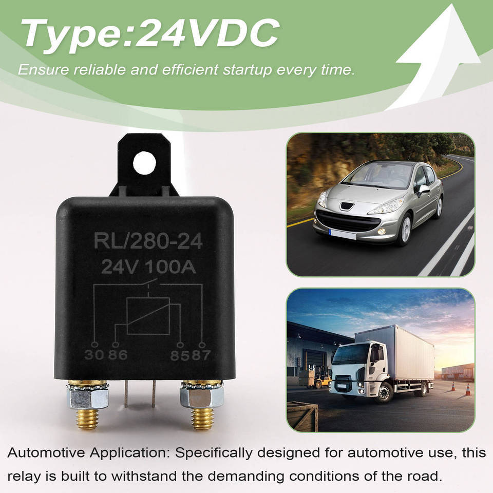 FIZP High Current Relay Starting Relay Power Car Truck Motor Automotive Heavy Current Start Relay Lo