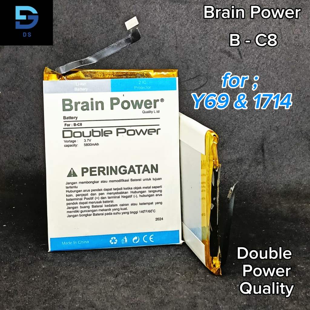 BATERAI HP VIVO Y69 1714 B-C8 ORIGINAL BATRE BATRAI DOUBLE POWER BC8 B C8