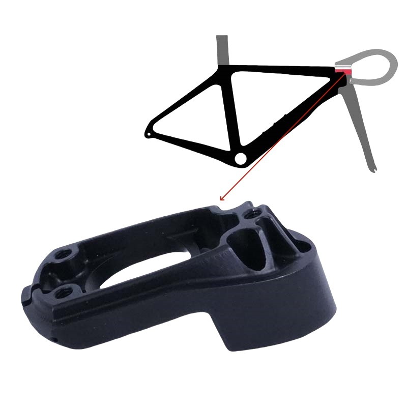 Bicycle head tube cover match for Cervelo S5 bicycle frame