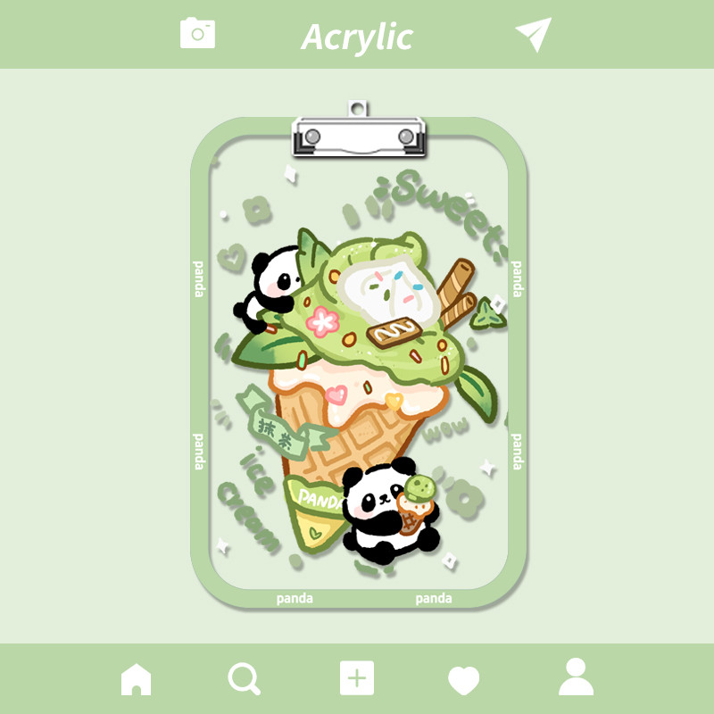 Clipboard A4 Warna ATK Papan Jalan Fleksibel Ringan Papan Ujian Folio Bisa Digantung Aesthetic Anti 