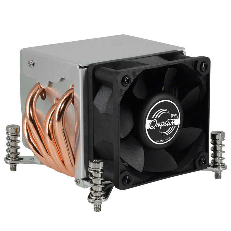 2U Server Cooler for LGA 1151 115X Raator LGA1200 Heat Sink Cooling Fan CPU Cooler