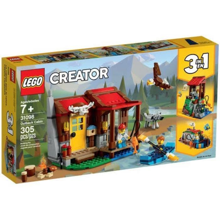 LEGO CREATOR 3in1 31098 - LEGO 31098 OUTBACK CABIN