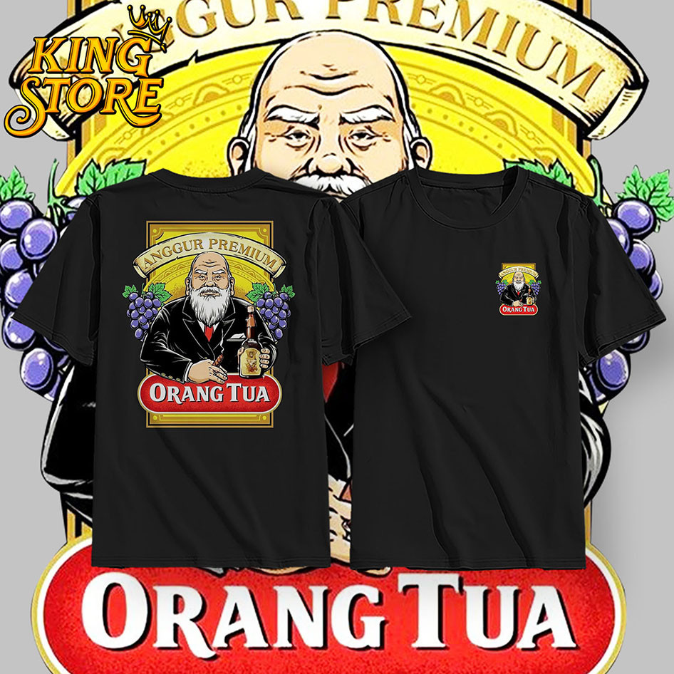 Kaos Orang Tua Intisari Katun Combed 30s Unisex