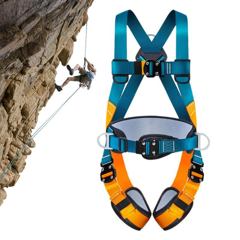 Fall Protection Harness Climbing Harness Safety Belt Five-Point Climbing Belt Fall Protection Constr