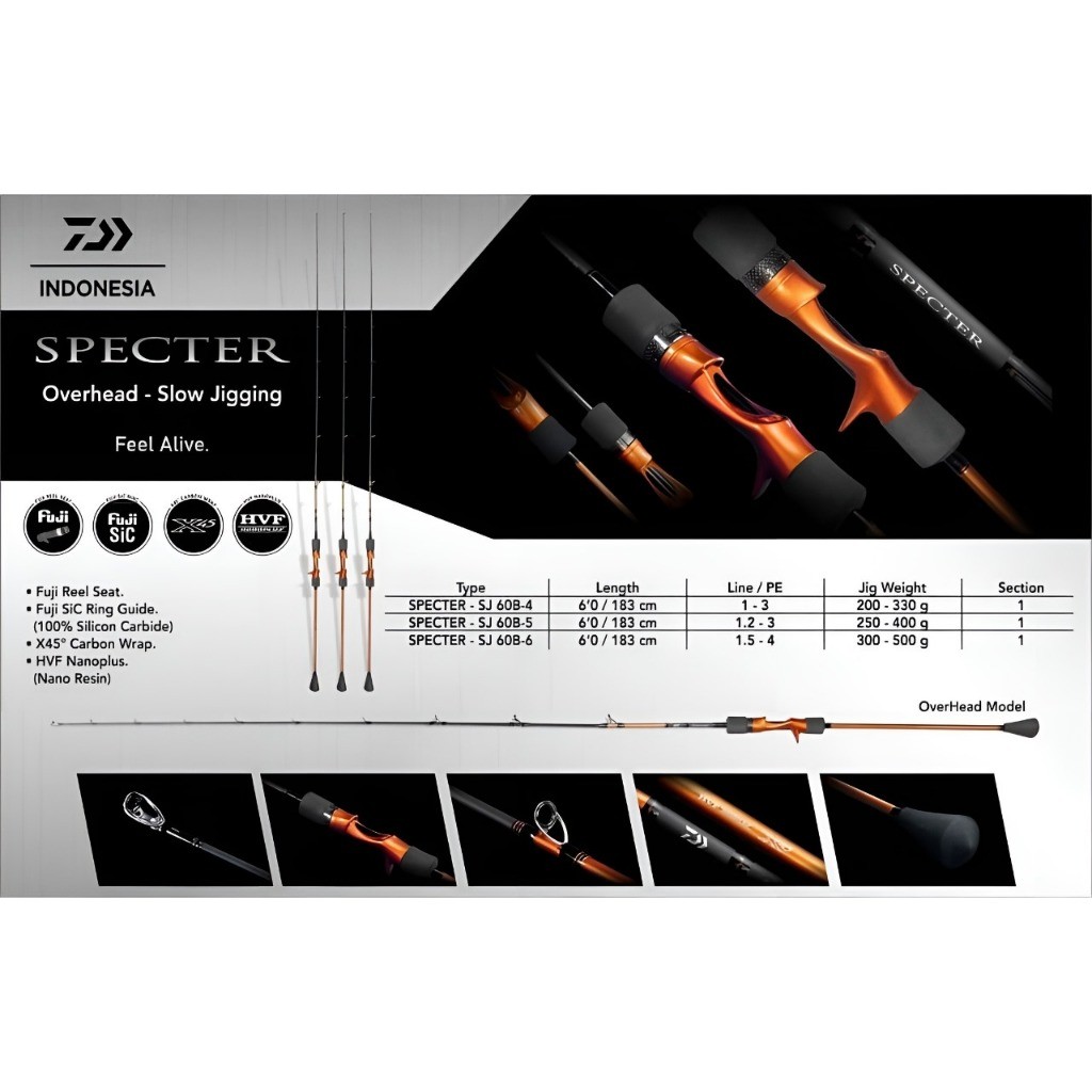 JORAN DAIWA SPECTER SJ 60B