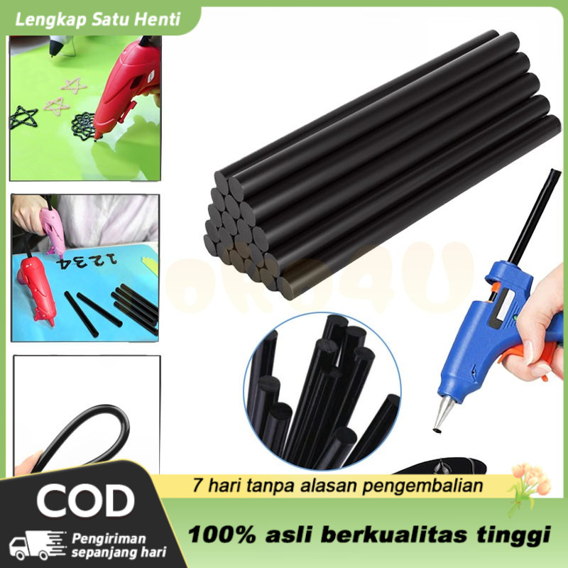 40 pcs lem bakar hitam/ lem bakar hitam jerman stik refil/ lem bakar hitam kecil