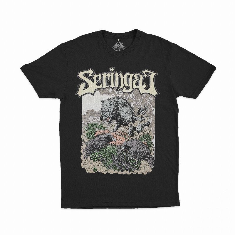 (COD) Tshirt Seringai - Wolf Crows