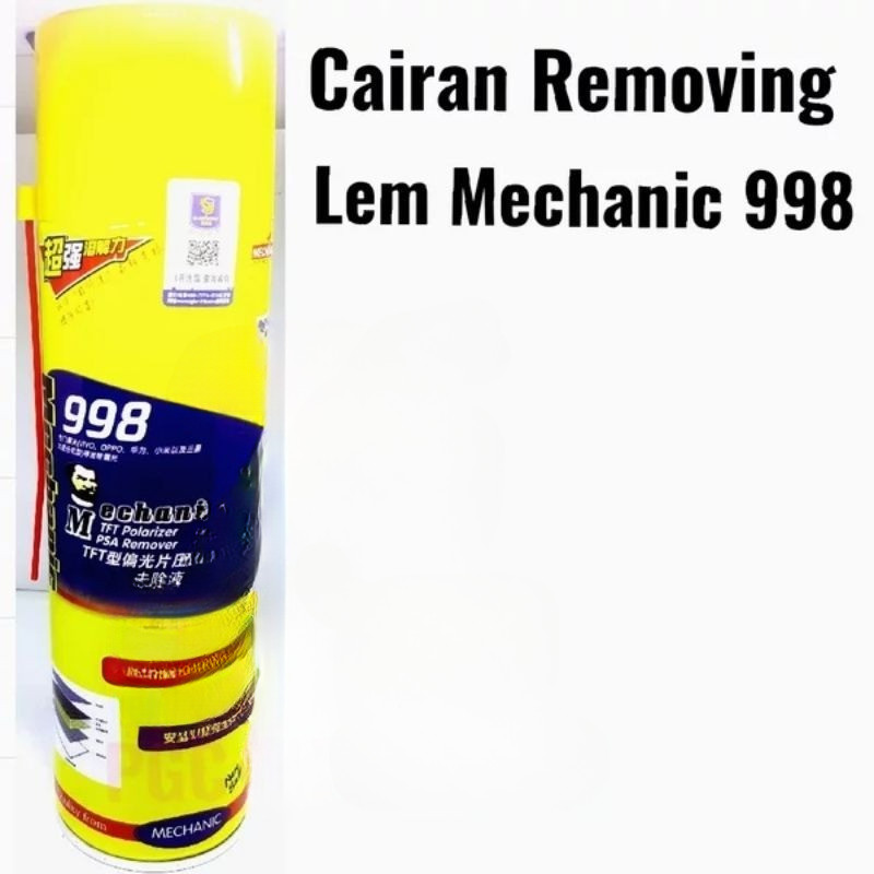 ISP TOOLS Removed Liquid Spray 998 Spray Penghancur Lem TFT Polarizer Pembersih Lem TFT Polarizer