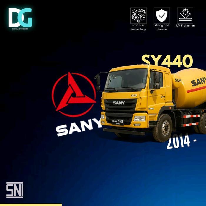 Kaca Depan Truk Sany Truck SY440/412/408/ CB380 2014- - Depan, XYG