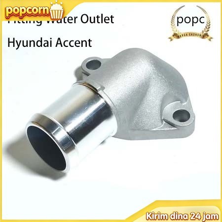 Cover Tutup Thermostat Water Outlet Hyundai Accent Cakra Verna Getz Avega