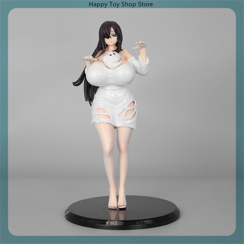 19.5cm Ghost Bride Standing Position Cartoon Girl Figure Model Statue Boys Collection Desktop Decora