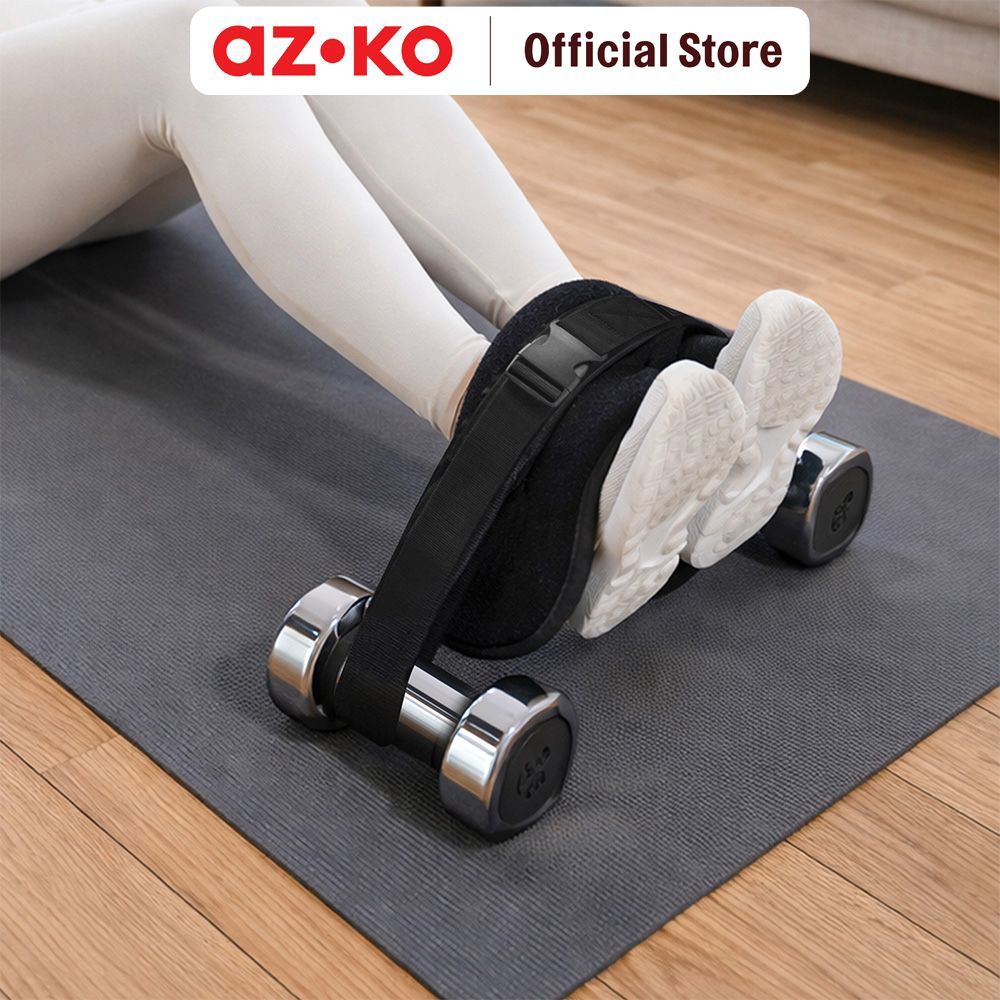 AZKO Kinetic Dumbbell Attachment Hip Thrust - Hitam Alat Bantu Latihan Perlengkapan Olahraga Perleng