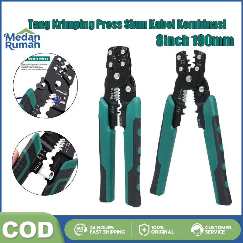 Tang Krimping Press Skun Kabel Kombinasi Tang Crimping Press Skun Kabel Kombinasi / Tang Potong Kupa