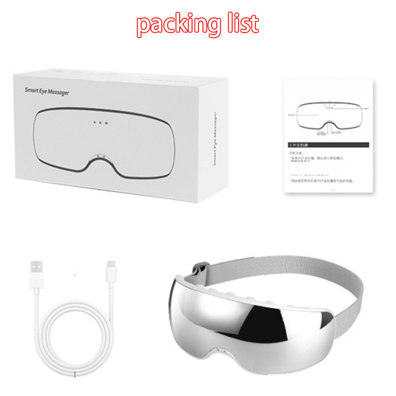 Electric Tapping Eye Care Massager Sonic Vibration Smart EMS Eye Heated Massage Tool Electric Rechar