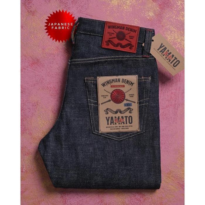 Celana Panjang Pria Denim 17oz Slim Straight - 27