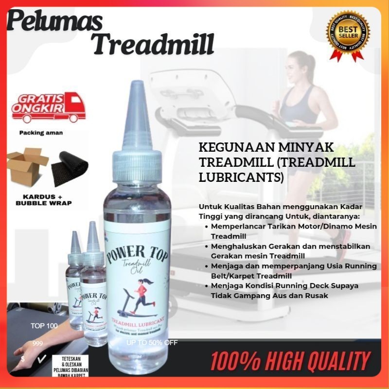 Minyak Treadmill KUALITAS TERBAIK Minyak Pelumas treadmill Super Premium