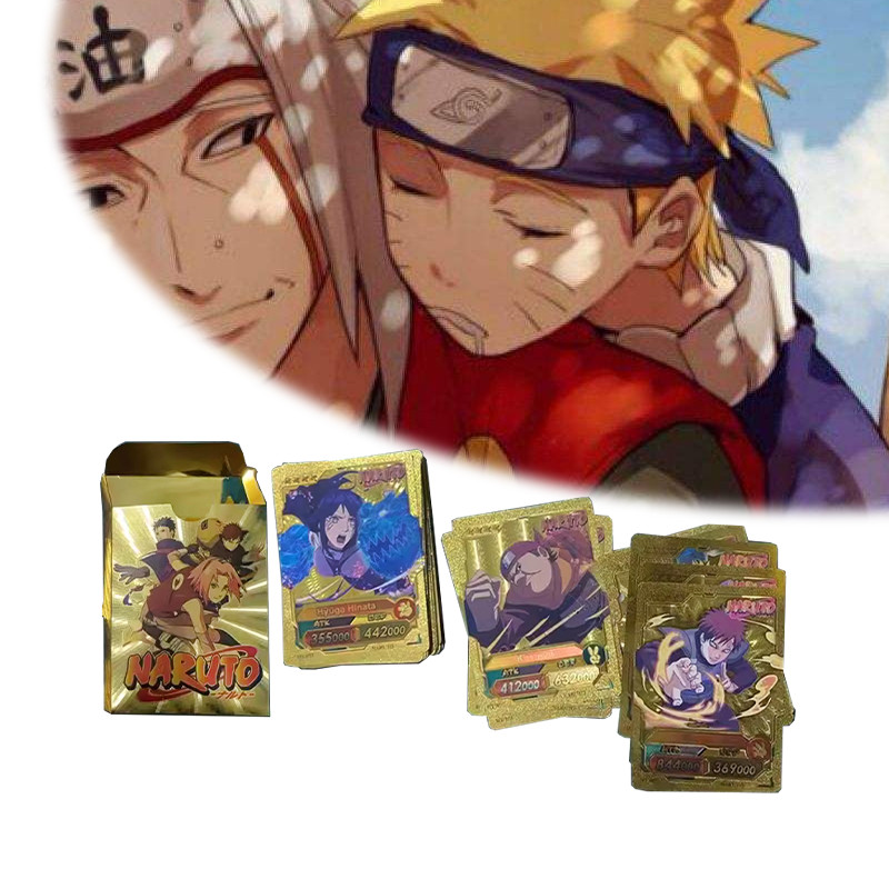 55pcs Kartu Naruto / Kartu Mainan Naruto SET Card Game Naruto