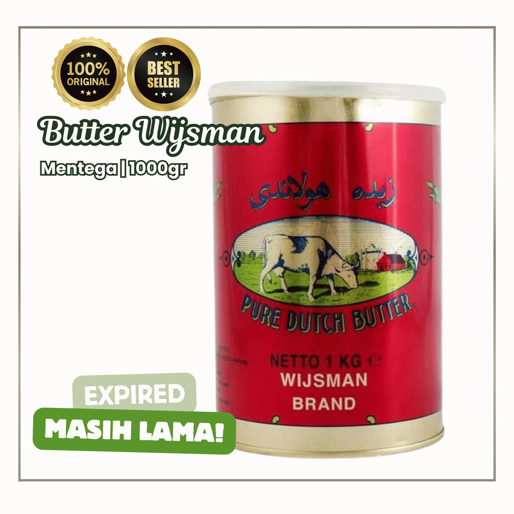 Wisjman Butter 1 kg | Mentega Wisman 1kg | Kue Kering | Hampers | Murah | Grosir