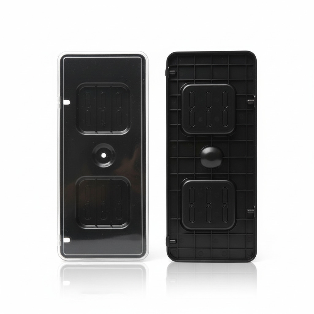 Tempat Cover Plat Nomor Motor Mika kaca bening clear Akrilik Universal sepasang TOPWINSEMARANG