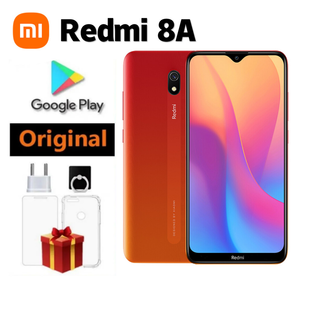 Original Xiaomi Redmi 8A Mobile Phone 4GB 64GB Battery 5000mAh Snapdargon 439 12MP Camera 4G Smartph