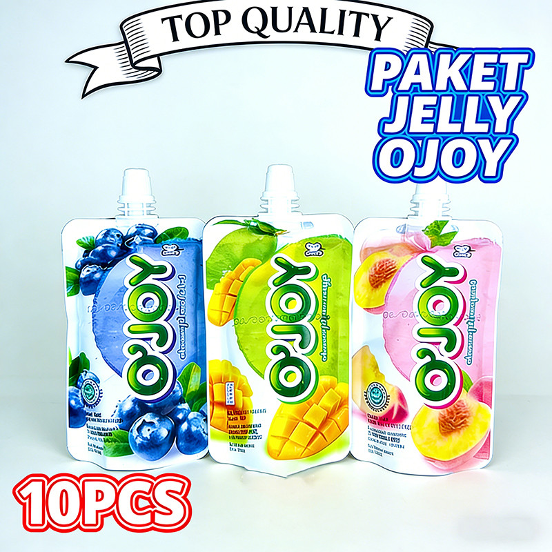 Minuman Jelly OJOY Buah Segar | Aneka Varian Rasa | 10PCS