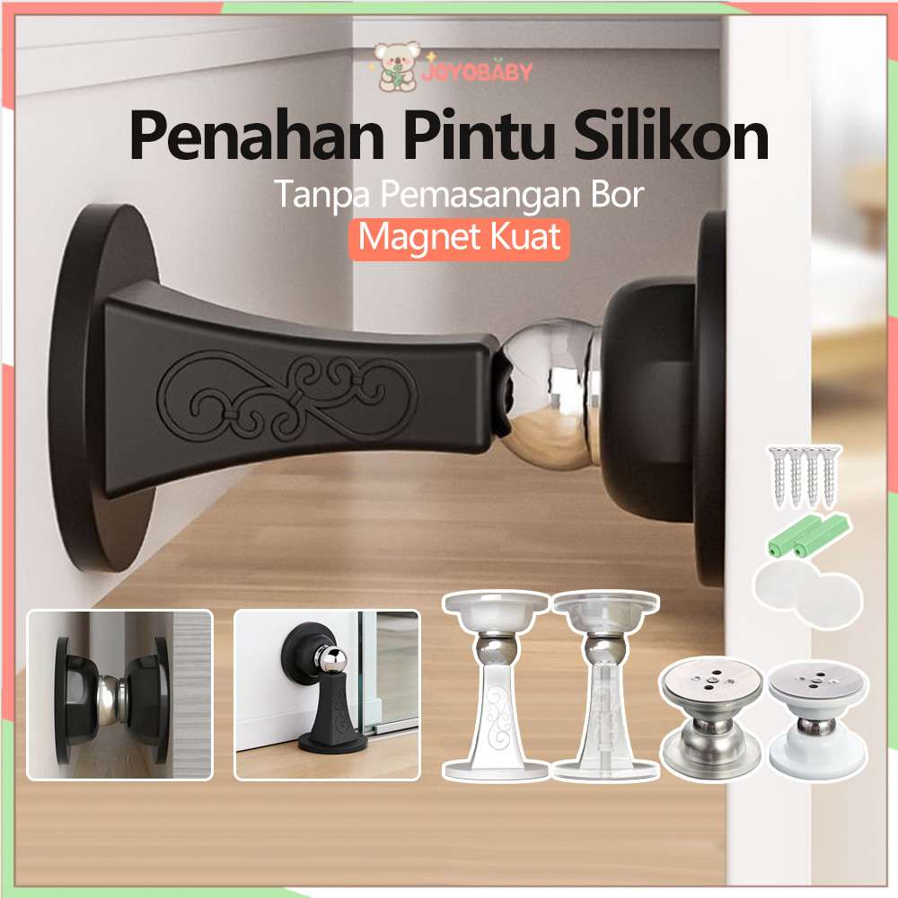 Joyobaby Penahan Pintu Door Stopper Magnetic Pintu Rumah Door Stopper Magnet Anti Punch Stopper Pint