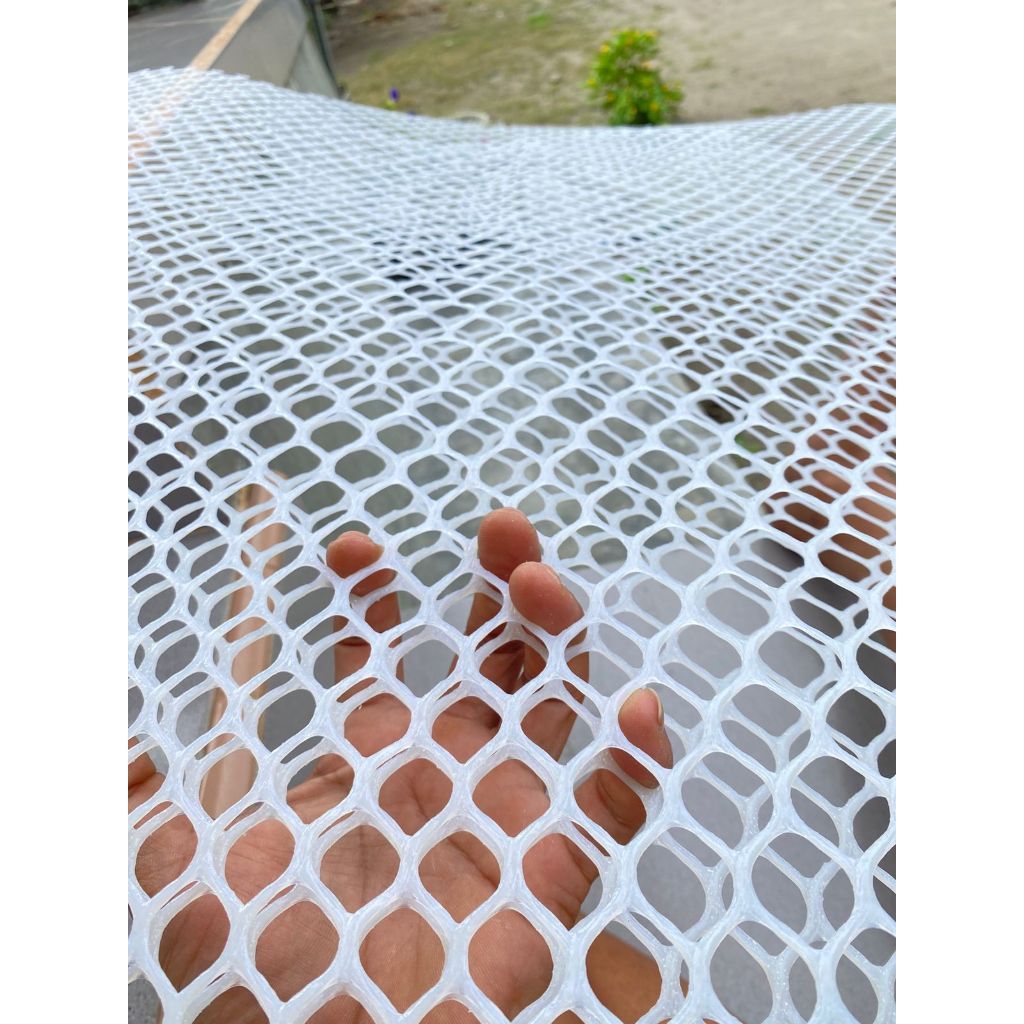 [ TRM ] COD Ram plastik PUTIH ECER Lebar 2 meter ( 1 Pcs = Panjang 2 meter ) alas kandang ayam, hias