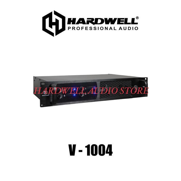 Power Amplifier 4 Channel Hardwell V 1004 / V1004 Original Hardwell Power 4 Channel