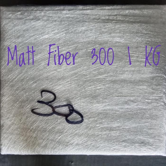 Matt Fiber/Serat Fiberglass/Matt Fiberglass/Kain Serat Fiber 300 1 KG