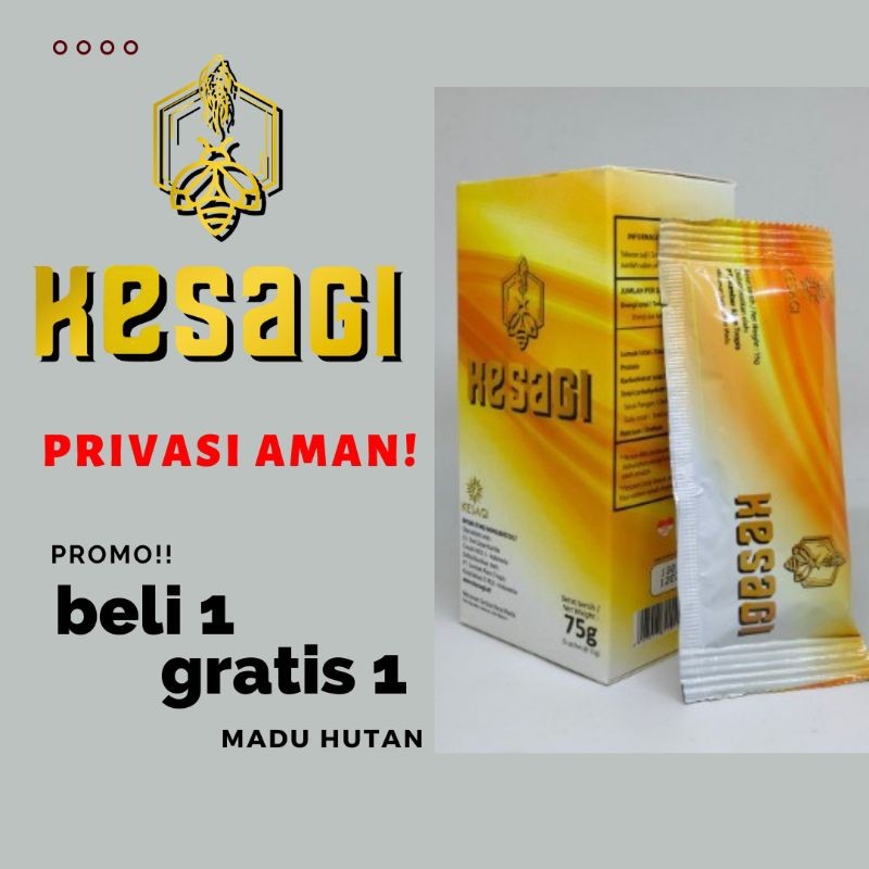 Kesagi Minuman Pria Madu Bahan Alam
