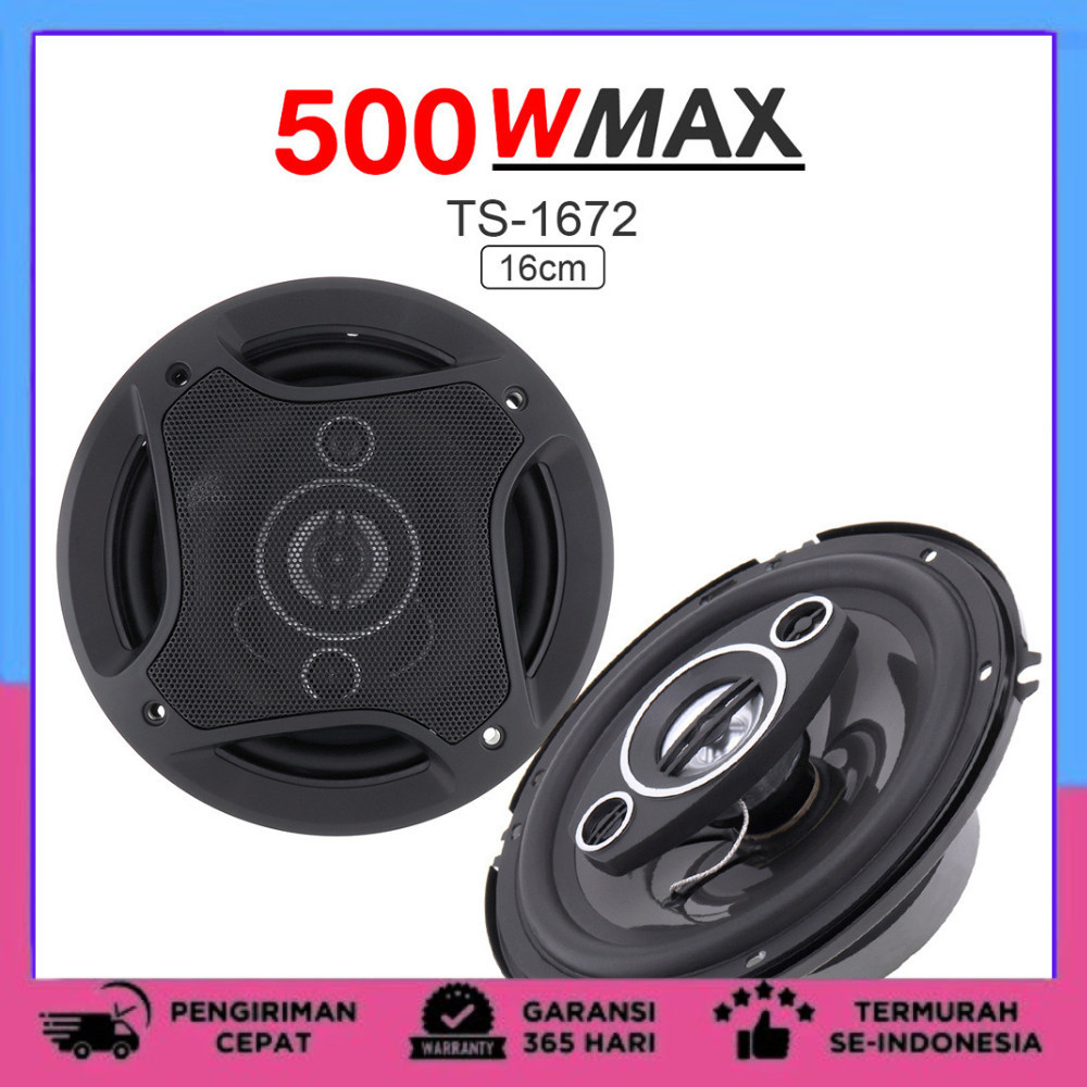 Speaker Subwoofer Mobil 6 Inch HiFi 500 W 2PCS Pcinener / Speaker Pintu Mobil 6 inch Speaker Pcinene