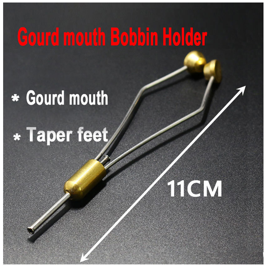 Bobbin Knotter Flat Tapper Ceramic Tip And Bottom Alat Pemintal Benang Assist Hook
