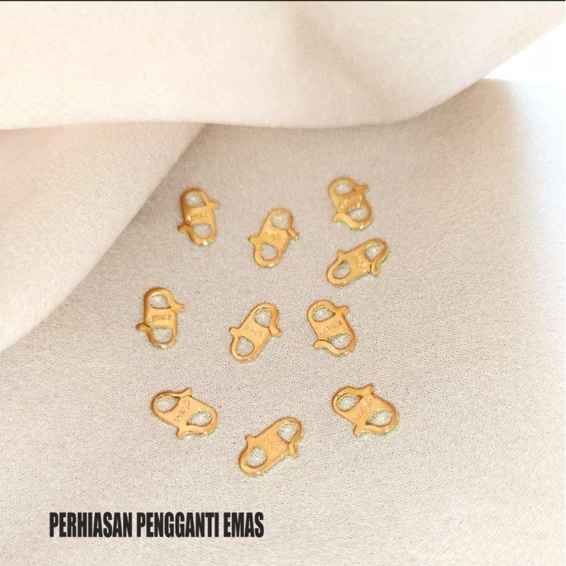 kaitan kalung gelang,kaitan S,kokotan  Kalung S titanium asli anti luntur anti karat Kualitas Import