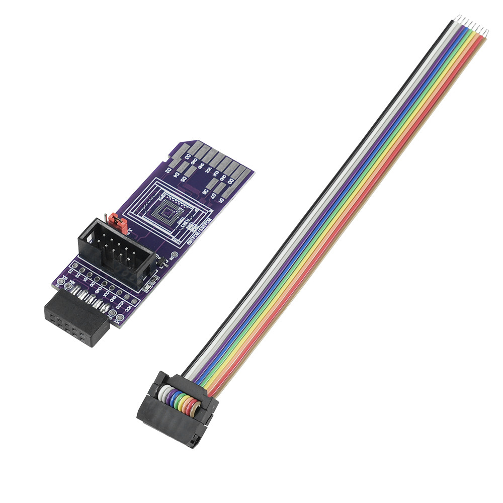 100% Original BGA254 BGA153169 BGA221 Simple Reang and Writing Board SDEMMC RT809HISP Flywire Adapte